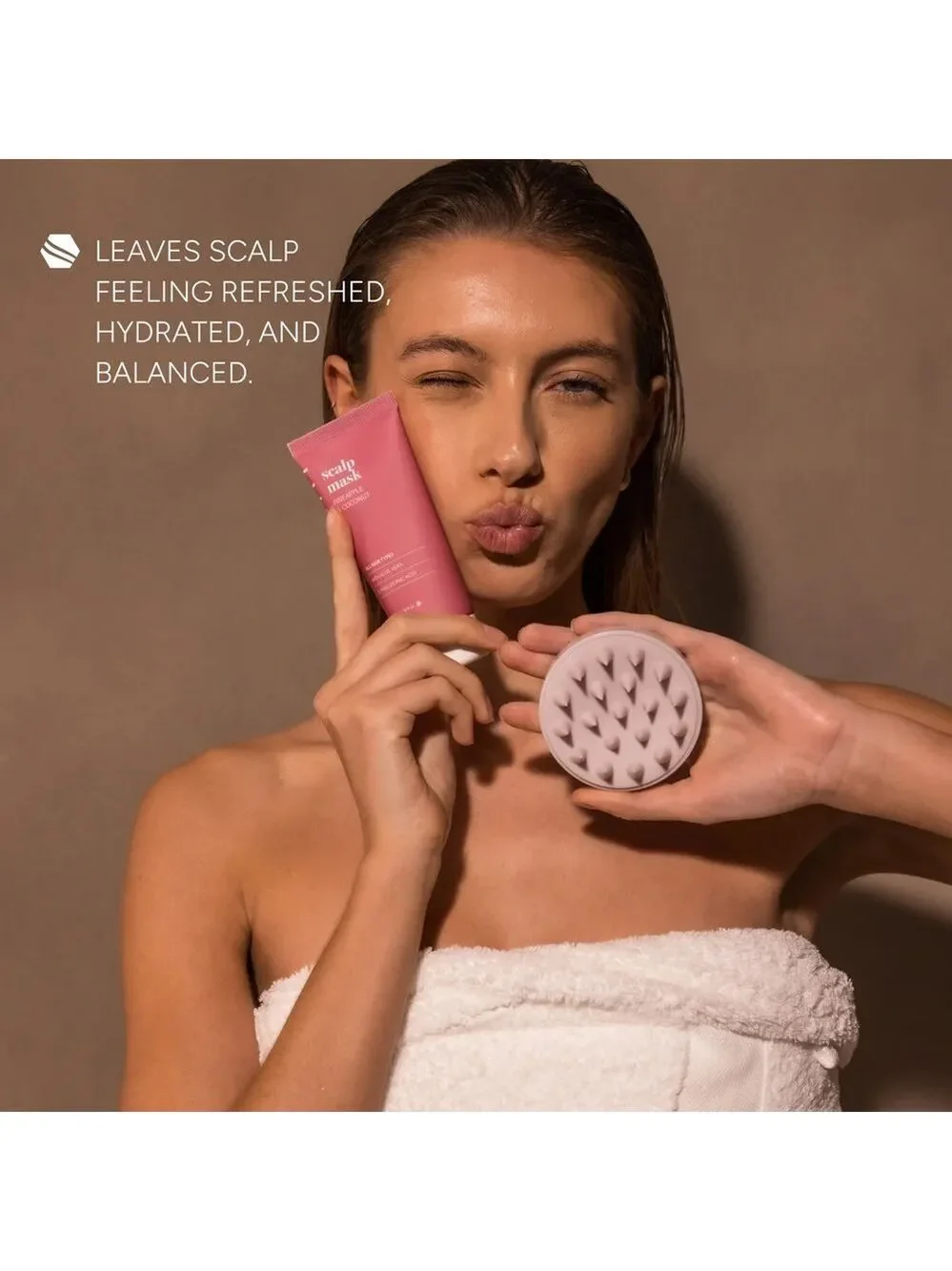 New/Sealed Style Dry Scalp Mask Pineapple & Coconut- Aloe Vera & Hyaluronic Acid